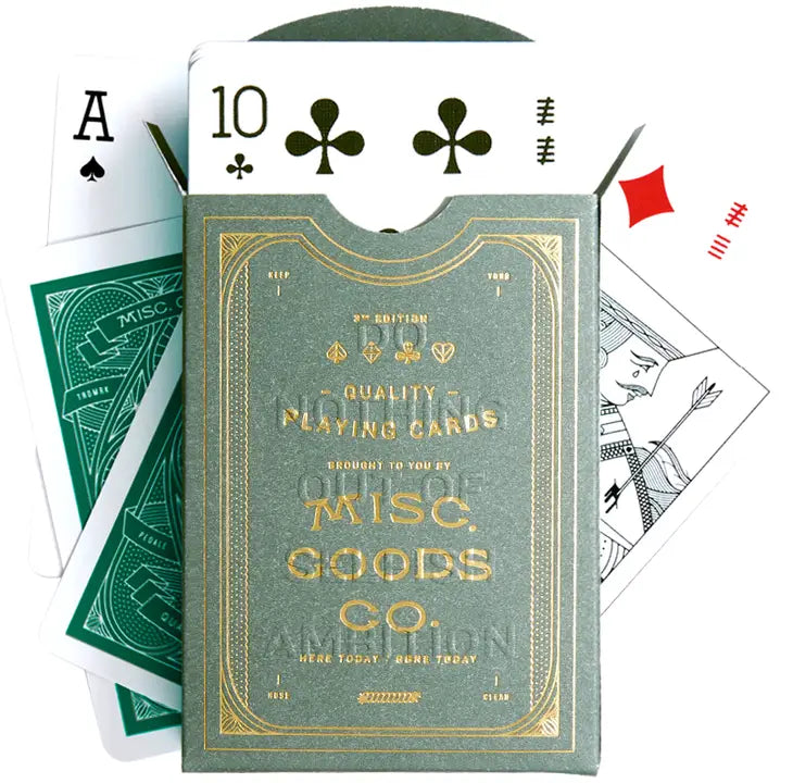 Playing Cards x Misc Goods Co.