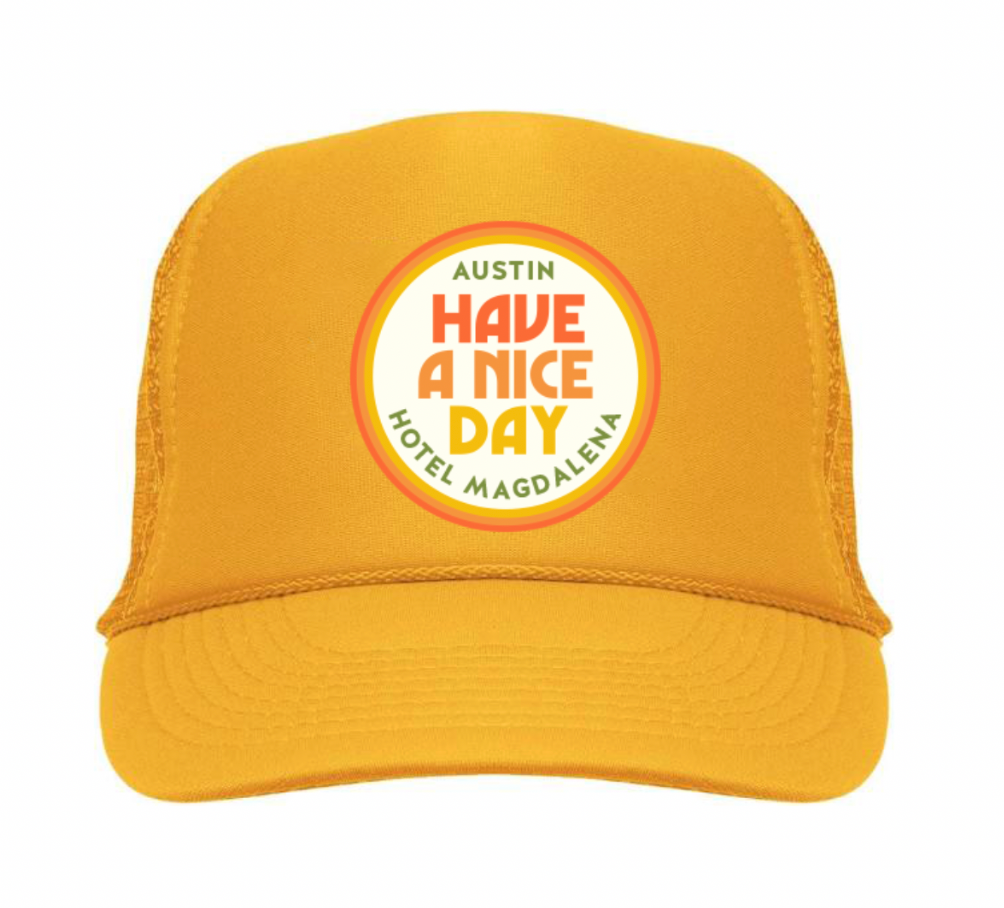 Hotel Magdalena Have a Nice Day Hat