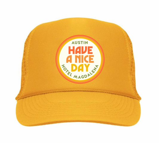 Hotel Magdalena Have a Nice Day Hat