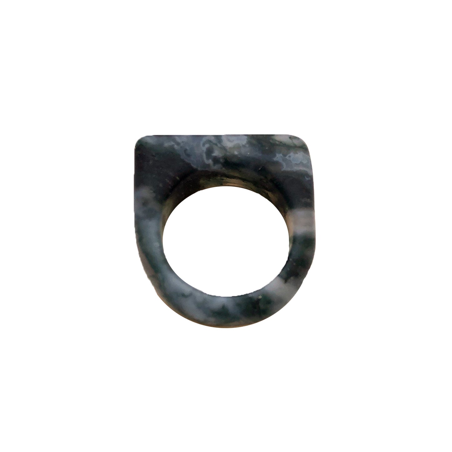 Narrow Stone Ring x Hinge Designs