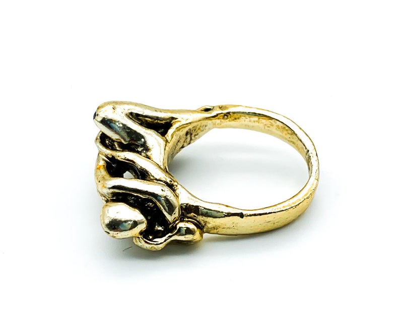 Vintage Lover's Embrace Ring